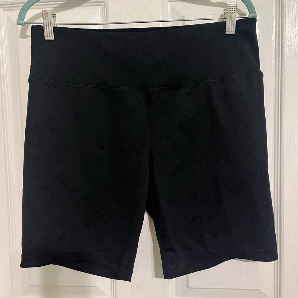 Jockey Black Bike Shorts with Stretchy Fit